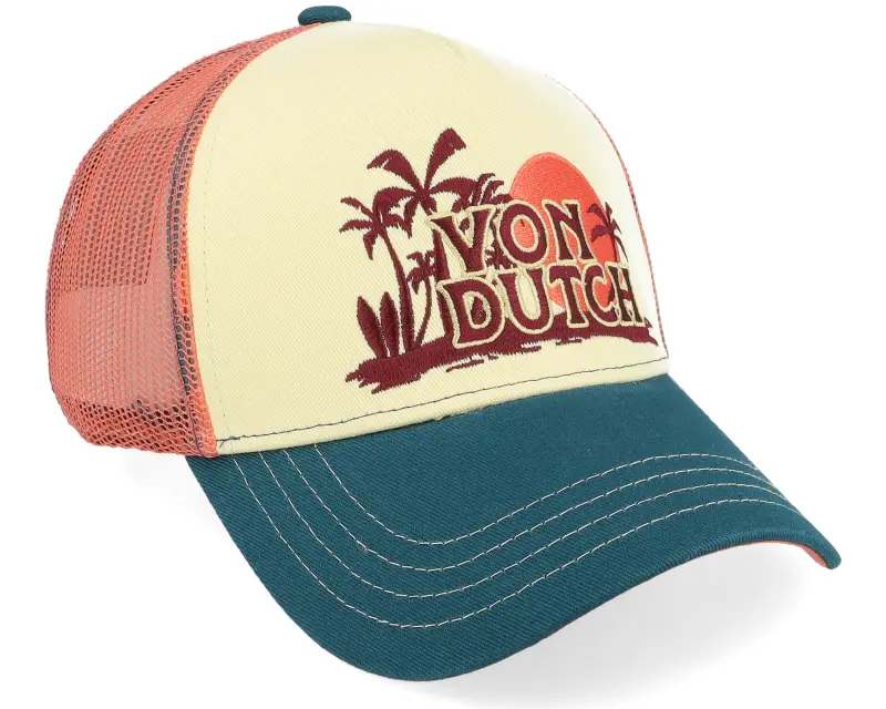 Von Dutch Surf Vintage Red/Yellow/Navy Trucker online
