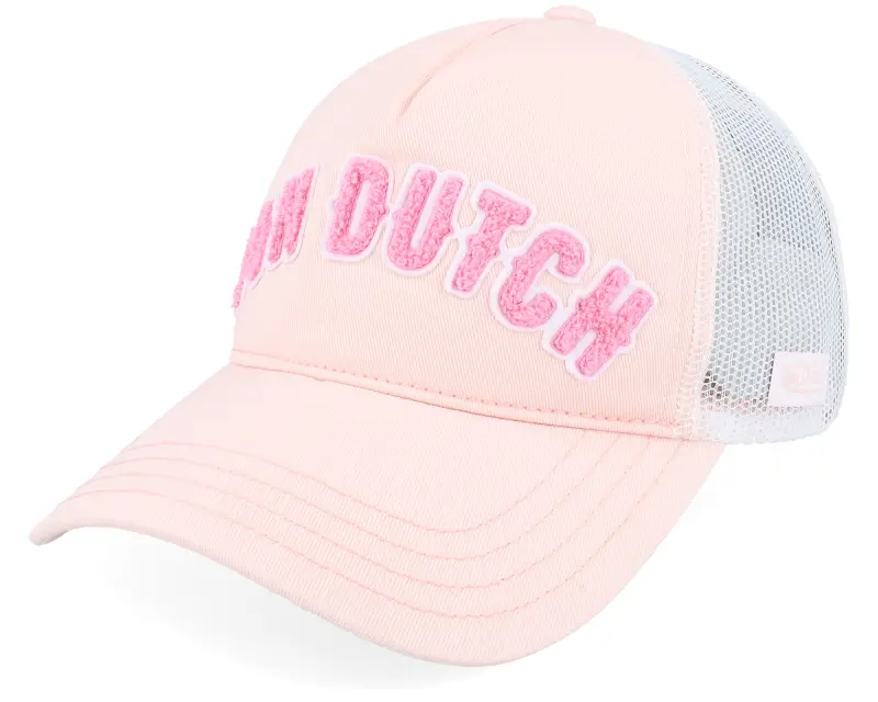 Von Dutch Terry Cloth Text Pink Trucker online