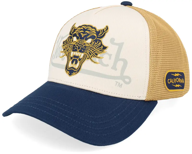 Von Dutch Wild Patch Yellow/White/Navy Trucker online