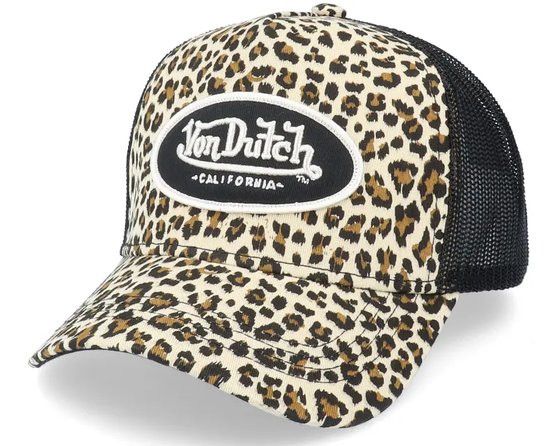 Von Dutch Women’s Leopard/Black Trucker online