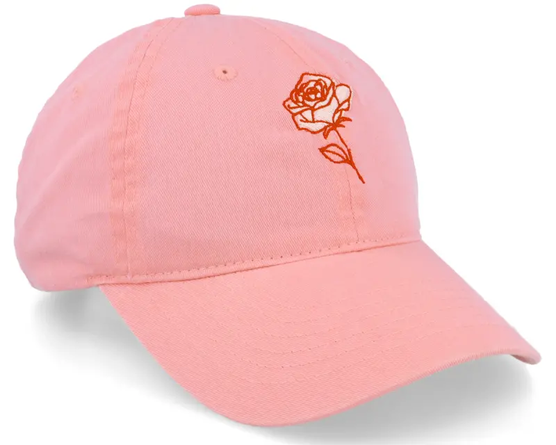 Wei Rose Washed Cotton Pink Mom Cap online