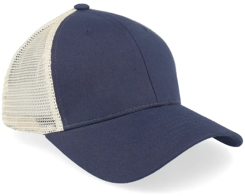 Wei Wilja Blue/Beige High Crown Trucker Cap online