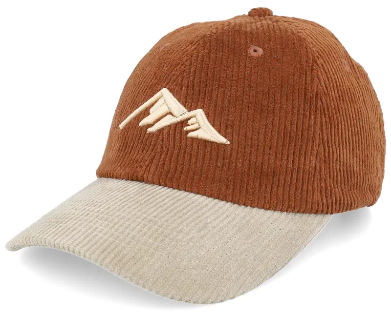 Wild Spirit 3d Mountain Logo Corduroy Brown/Khaki Dad Cap online