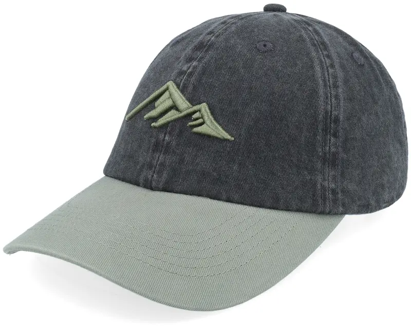 Wild Spirit 3d Mountain Logo Pigment Washed Olive/Black online