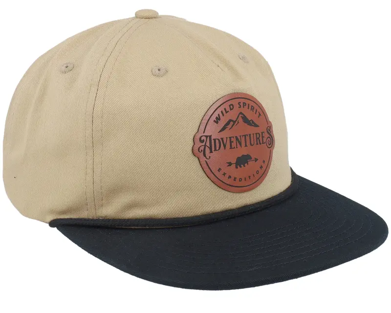 Wild Spirit Adventures Expeditions Patch Khaki/Black Rope Snapback online
