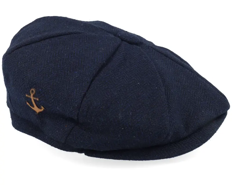 Wild Spirit Anchor Patch Navy Bakerboy Flat Cap online