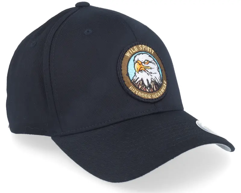 Wild Spirit Bald Eagle Logo Black Flexfit online