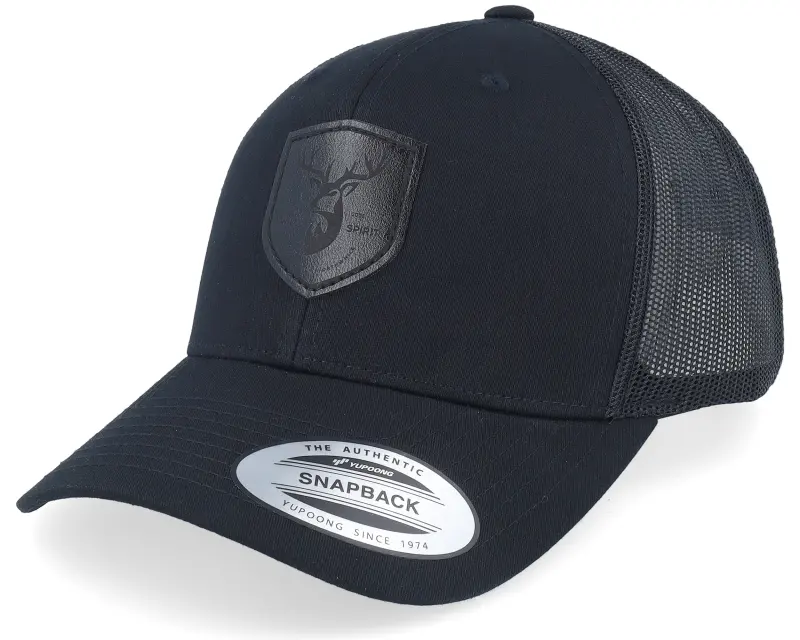 Wild Spirit Black Deer Shield Patch Black Trucker online