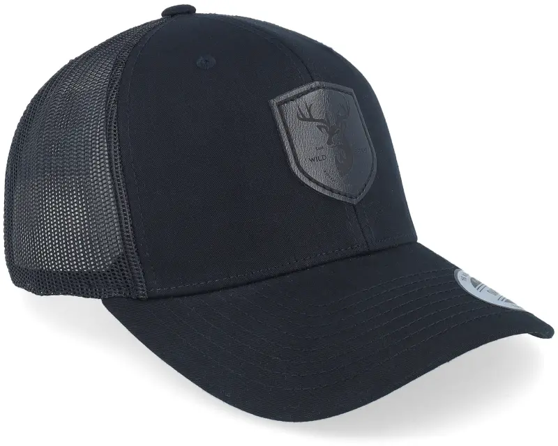Wild Spirit Black Deer Shield Patch Black Trucker online