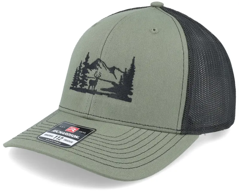 Wild Spirit Buck Nature Silhouette 112 Split Loden/Black Trucker online