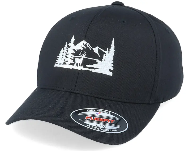 Wild Spirit Buck Nature Silhouette Black Flexfit online
