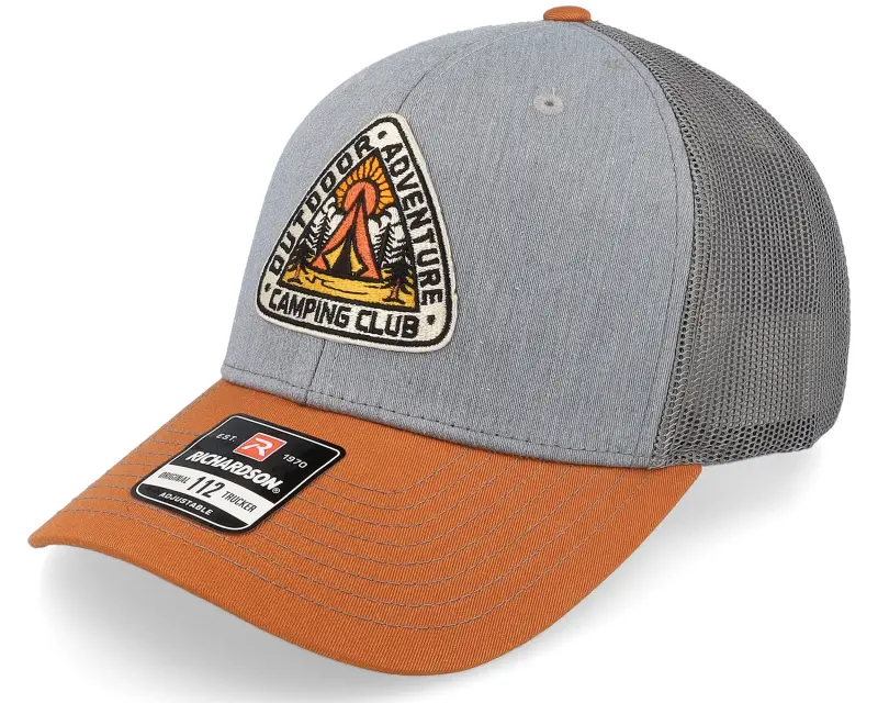 Wild Spirit Camping Adventure Grey/Charcoal/Orange Trucker online