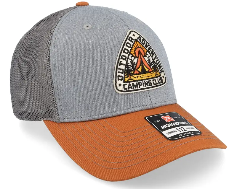 Wild Spirit Camping Adventure Grey/Charcoal/Orange Trucker online