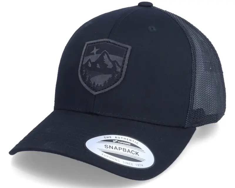 Wild Spirit Charcoal Starry Mountain Patch Black Trucker online