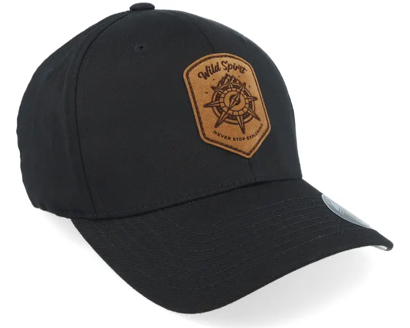 Wild Spirit Compass Shield Brown Patch Black Flexfit online