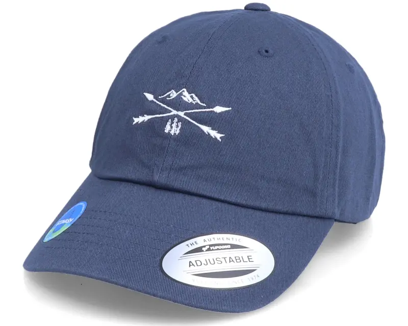 Wild Spirit Ecowash Nature Arrow Cross Navy Dad Cap online