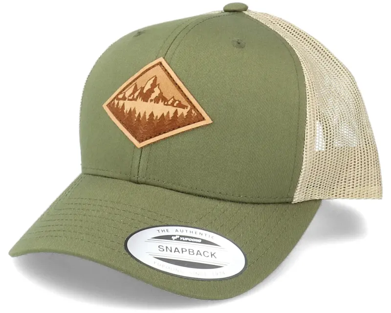 Wild Spirit Fir Mountain Patch Mossgreen/Khaki Trucker online