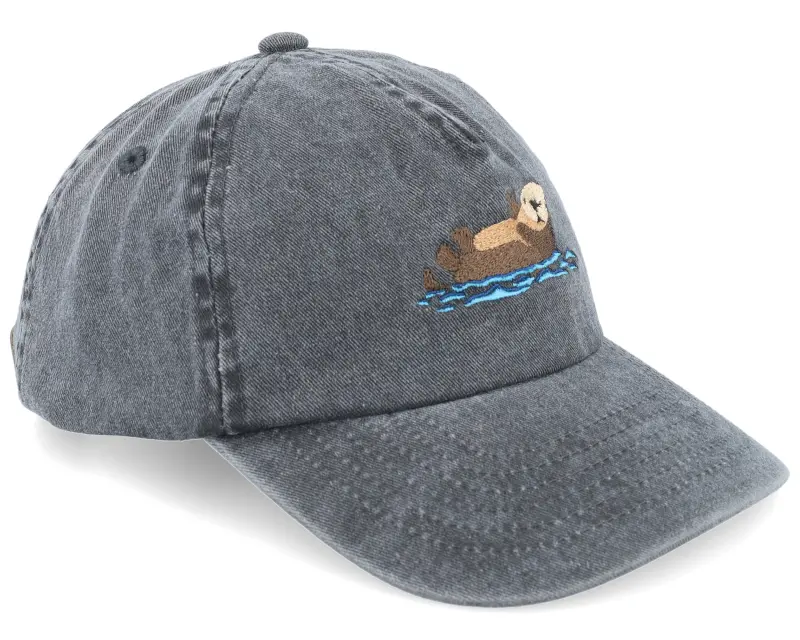 Wild Spirit Floating & Chilling Beaver Black Dad Cap online