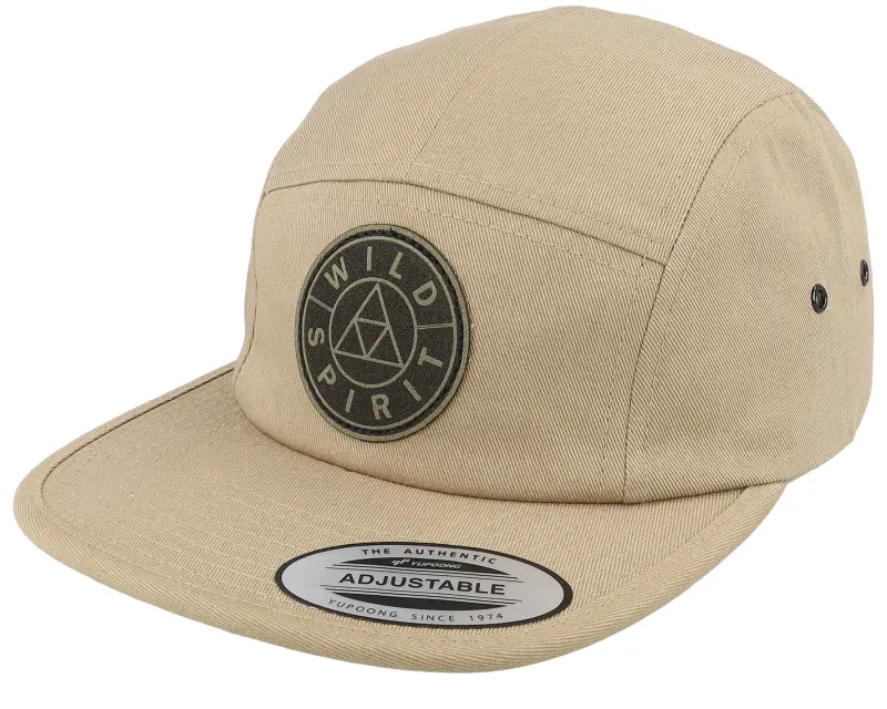 Wild Spirit Logo Basic Mountain Khaki 5-panel online