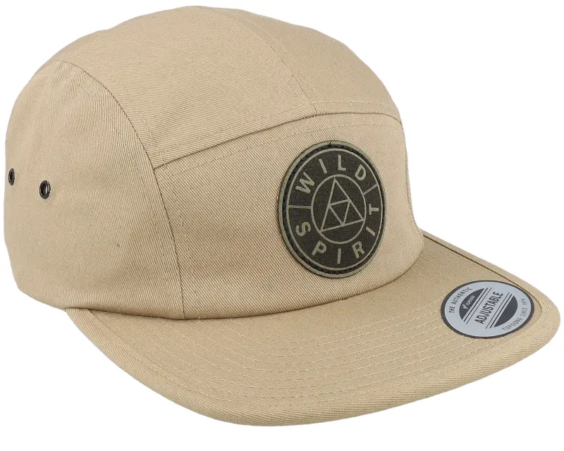 Wild Spirit Logo Basic Mountain Khaki 5-panel online