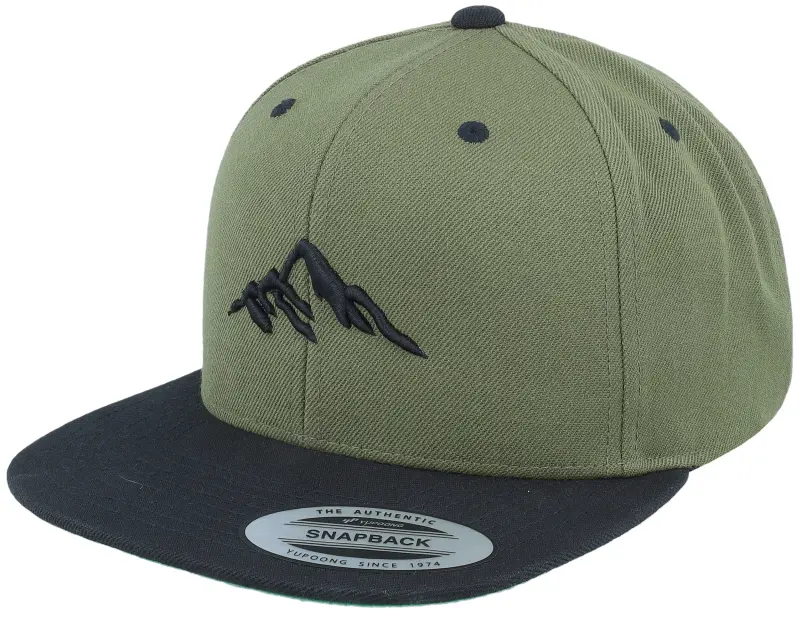Wild Spirit Mountain 3d Black/Olive/Black Snapback online