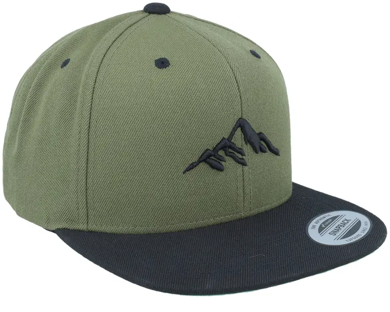 Wild Spirit Mountain 3d Black/Olive/Black Snapback online
