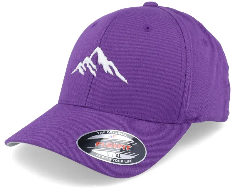 Wild Spirit Mountain 3d White/Purple Flexfit online