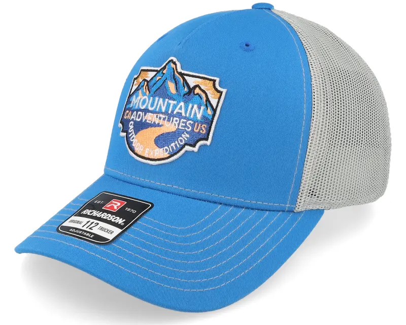 Wild Spirit Mountain Adventures Cobalt Blue/Grey Trucker online