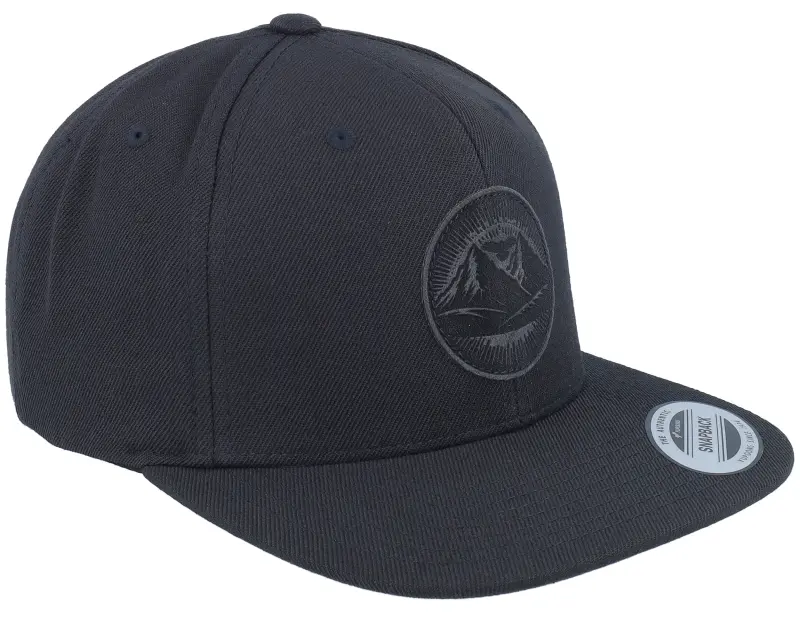 Wild Spirit Mountain And Eagle Black Patch Black Snapback online