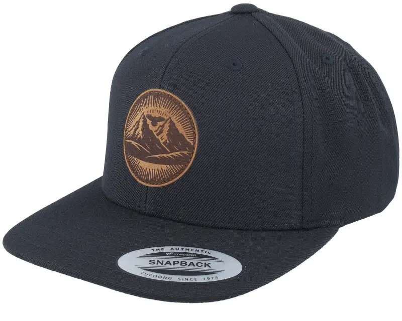 Wild Spirit Mountain And Eagle Brown Patch Black Snapback online