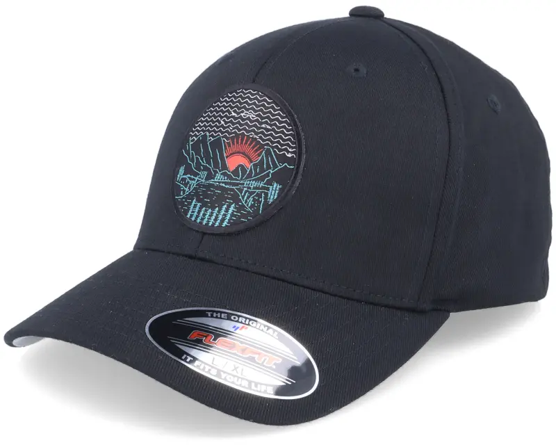 Wild Spirit Mountain Valley Sunset Black Flexfit online