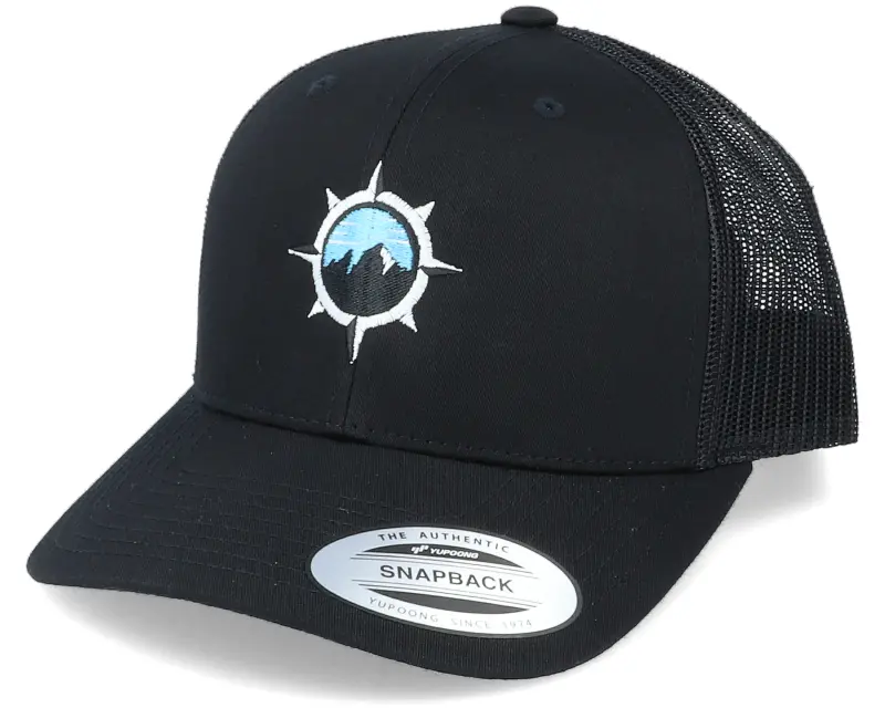 Wild Spirit Mountain Windrose Black Trucker online