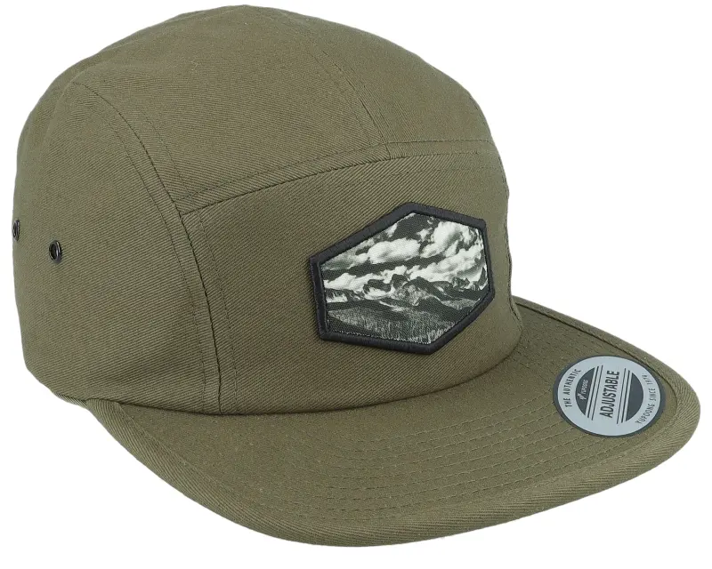 Wild Spirit Mountains And Forest Patch Olive 5-panel online