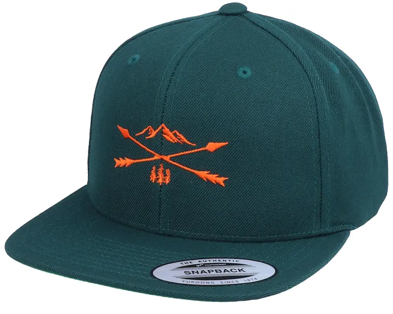 Wild Spirit Nature Arrow Cross Spruce Green Snapback online