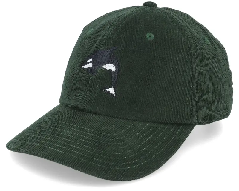 Wild Spirit Orca Dark Olive Cord Dad Cap online