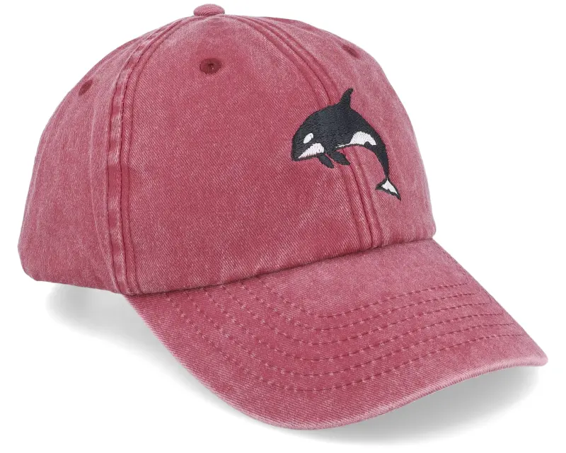 Wild Spirit Orca Washed Red Dad Cap online