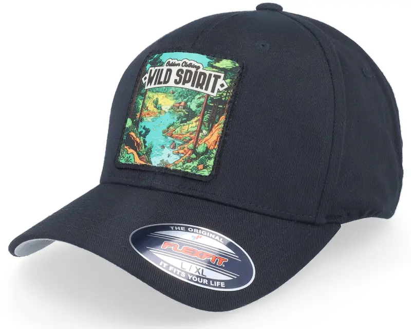 Wild Spirit Outdoor Clothing Forest Lake Black Flexfit online