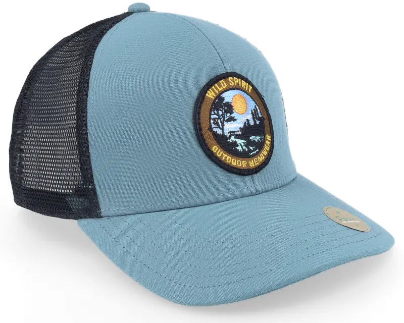 Wild Spirit Outdoor Landscape Sunset Logo Navy/Black online