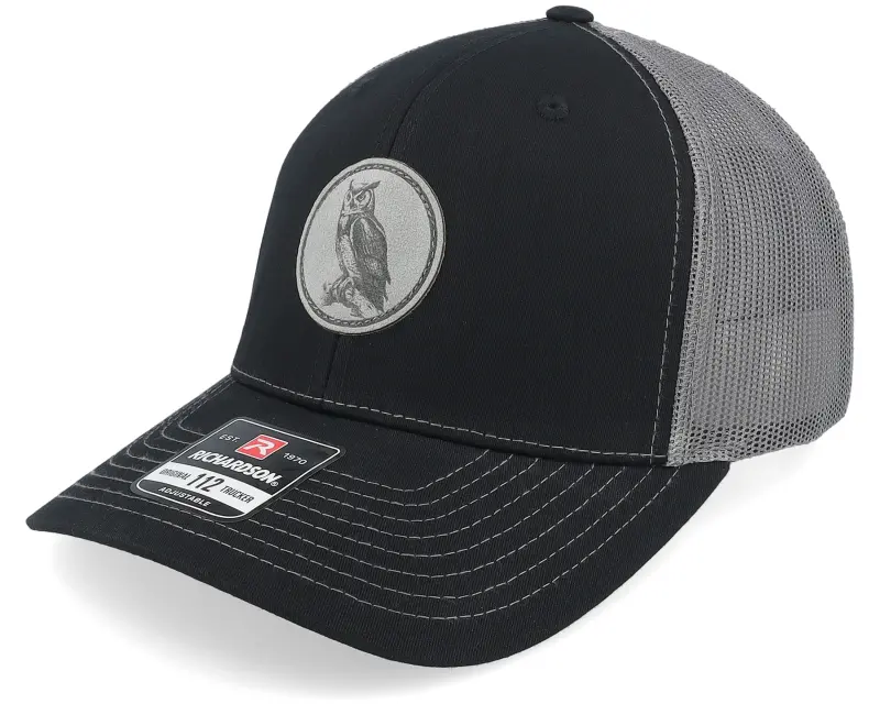 Wild Spirit Owl Patch Black/Charcoal Trucker online