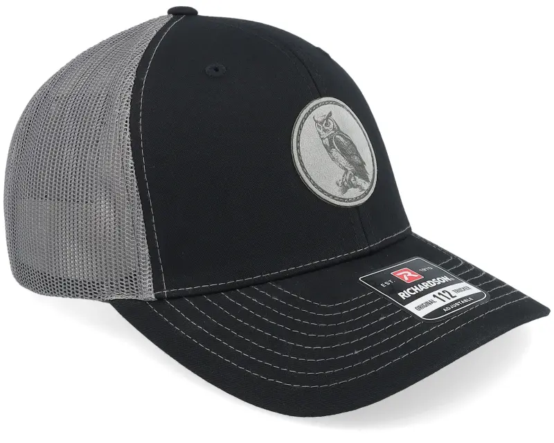 Wild Spirit Owl Patch Black/Charcoal Trucker online