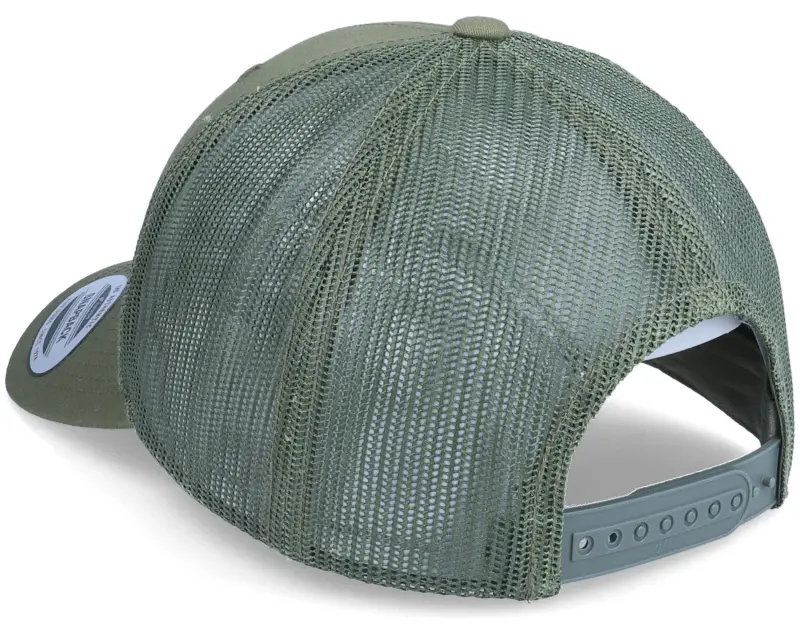 Wild Spirit Pine Logo Patch Olive Trucker online