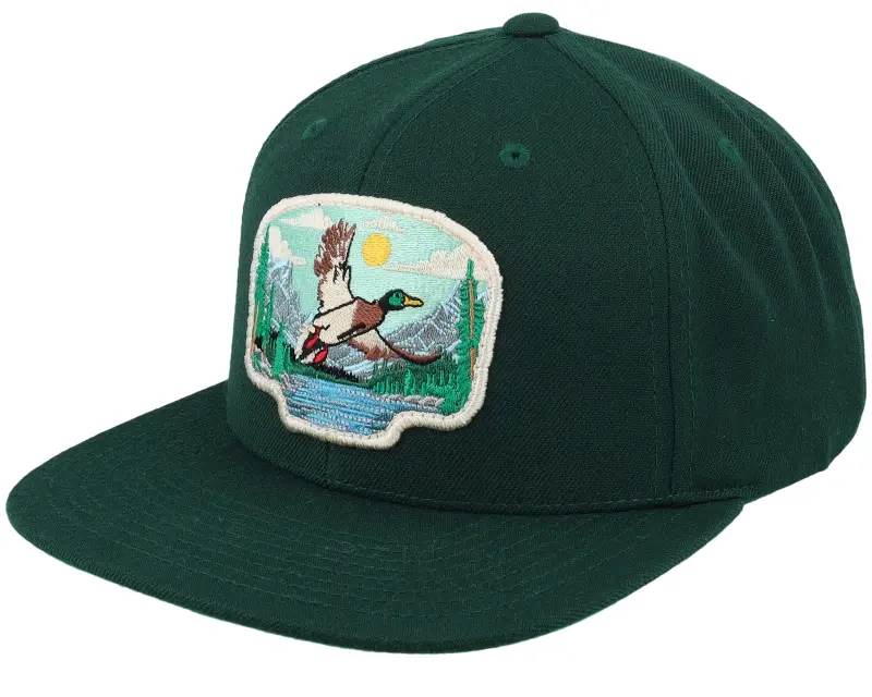 Wild Spirit Rouen Duck Patch Spruce Green Snapback online