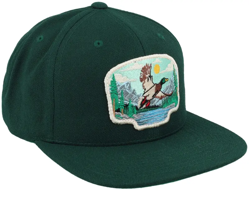 Wild Spirit Rouen Duck Patch Spruce Green Snapback online
