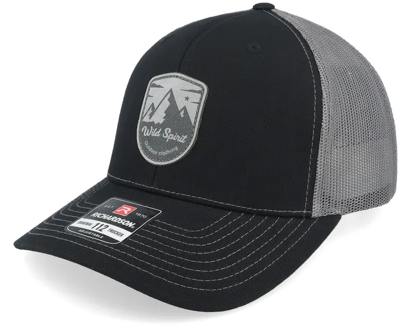 Wild Spirit Shield Peak 112 Split Black/Charcoal Trucker online