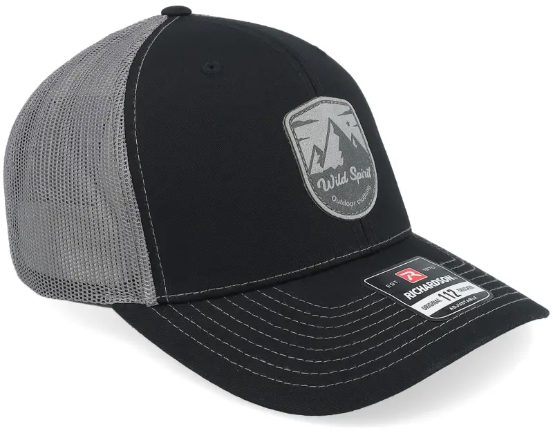 Wild Spirit Shield Peak 112 Split Black/Charcoal Trucker online