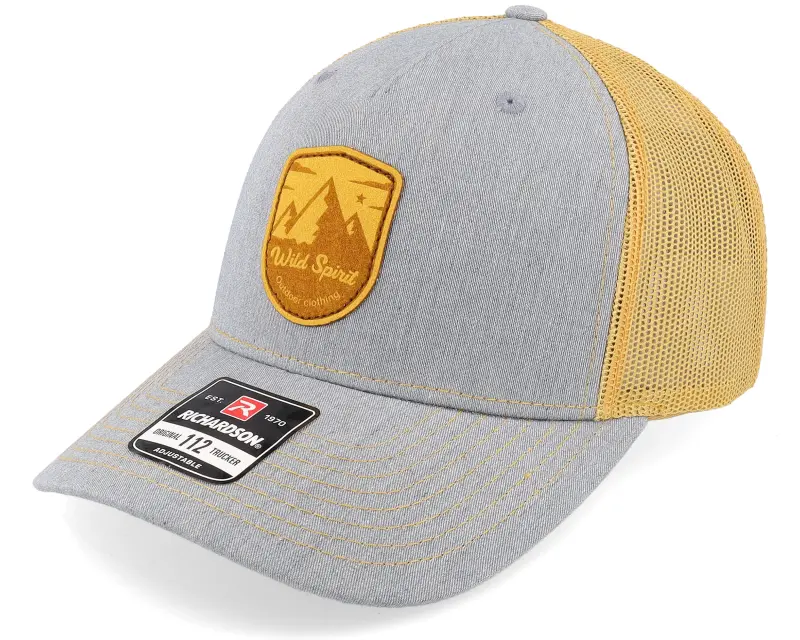 Wild Spirit Shield Peak 112fp Split Heather Grey/Amber Gold online