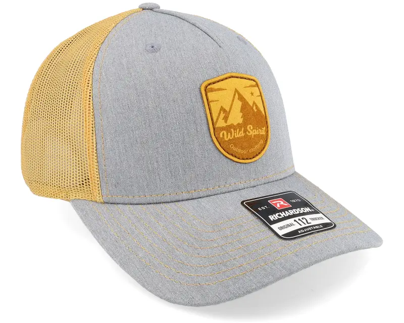 Wild Spirit Shield Peak 112fp Split Heather Grey/Amber Gold online
