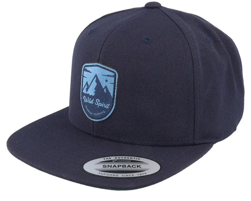 Wild Spirit Shield Peak Dark Navy Snapback online