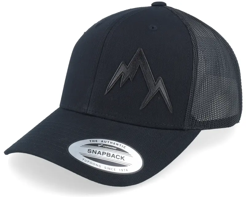 Wild Spirit Small Engraved Mountain Black Trucker online
