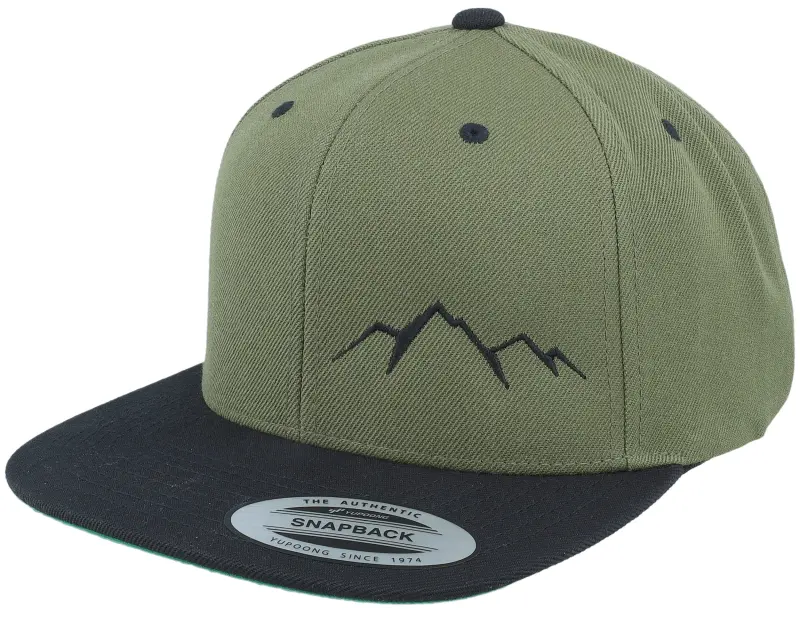 Wild Spirit Small Mountain Black/Olive/Black Snapback online